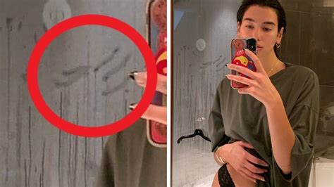 dua lipa shower selfie|Dua Lipa shocks fans as they spot X